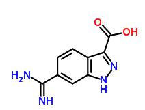 6-Carbamimidoyl-1H-indazole-3-carboxylic acid